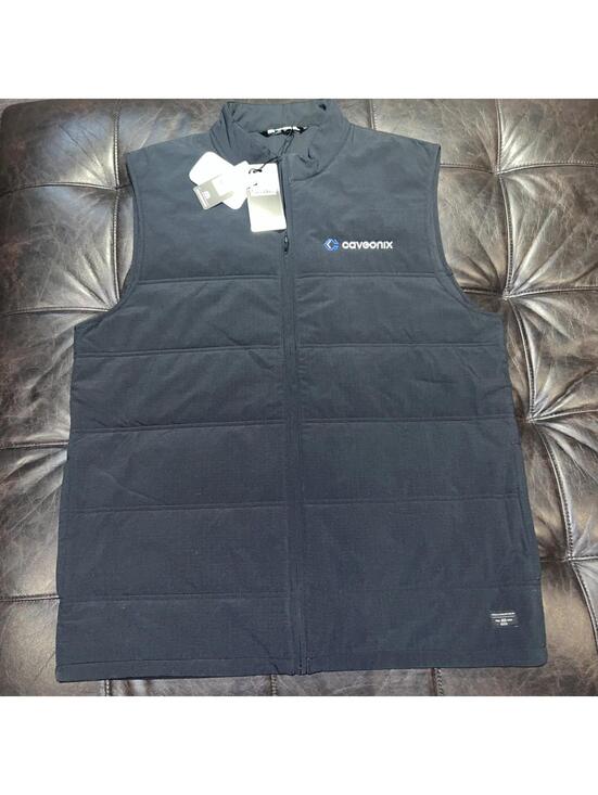 Travis Mathew Other - Travis Mathew Golf Vest Men’s XL Black Cold Bay Full Zip Logo New